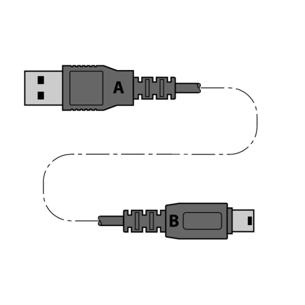 MINI USB 2.0 CABLE 1.5M